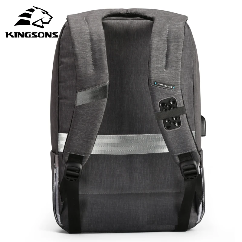 Kingsons противоударный воздушный амортизирующий мешок для ноутбука рюкзак для планшета мужской и женский водонепроницаемый Противоугонный рюкзак