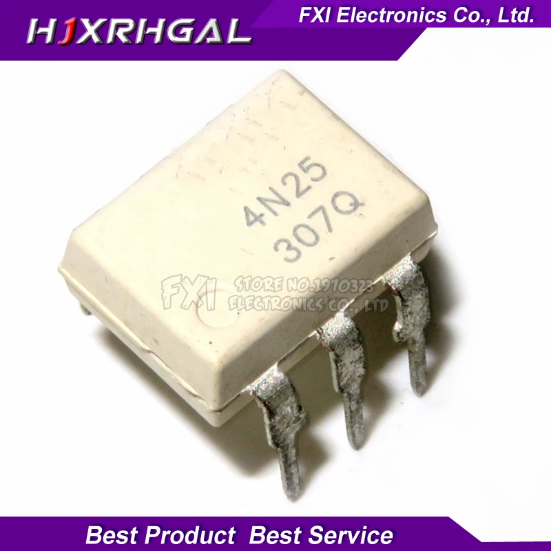 

10PCS 4N25 DIP DIP6 photoelectric coupler new original