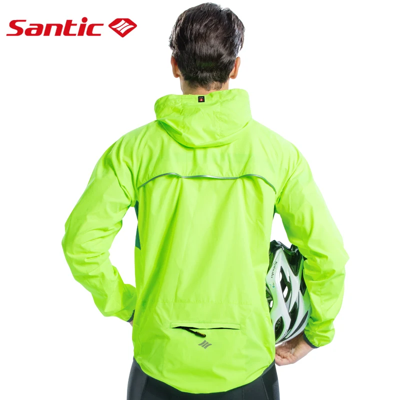 Santic, мужские куртки для велоспорта, ветровки, защита от солнца, UPF 50+, куртки для велоспорта, дышащие, Азиатский Размер, K7M6034V