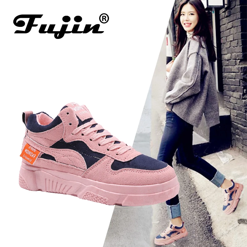 

FUJIN brand women casual shoes women flats sneakers spring autumn winter summer female shoes lace up fashion for women shoes