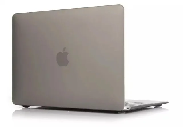Matte Gray Чехол для ноутбука MacBook Air 13 Pro retina 1112 13,3 15,4 для MAC book Pro 13 15 дюймов с сенсорной панелью - Цвет: Matte Gray