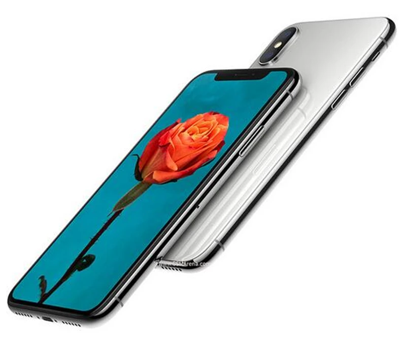 هاتف Apple iPhone X Factory الأصلي المحمول 4G LTE 5.8 بوصة Hexa Core A11 Dual 12MP RAM 3GB ROM 64GB/256GB NFC 2
