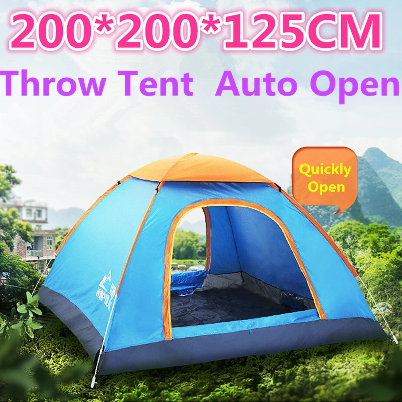 200*200*125cm Portable Beach Tent Sun Shade Fishing