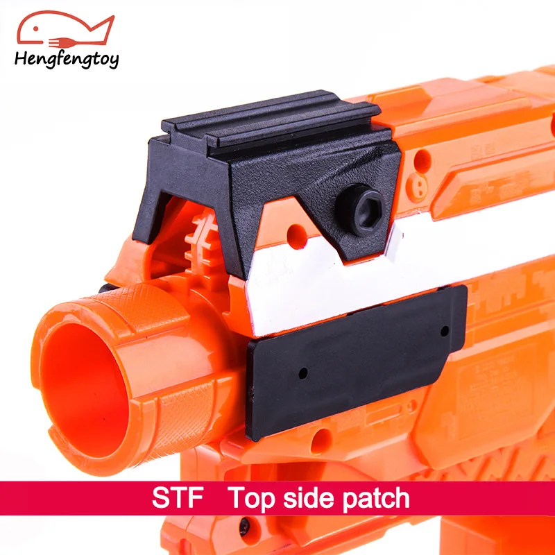 

Gel ball gun NERFl soft missile retrofitting accessories STF A0711 assault launcher top side patch Outdoor shooting game