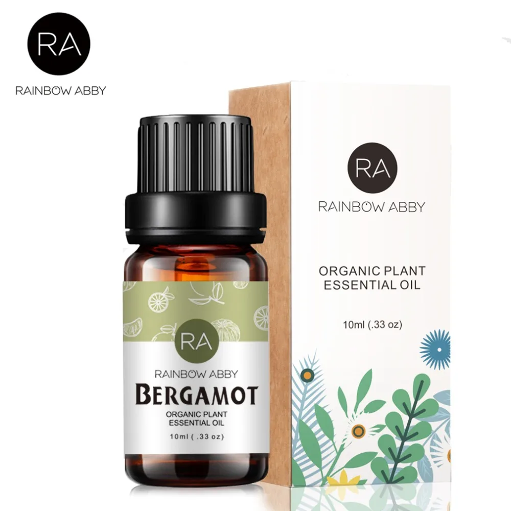 Масло Бергамота, контроль, масло и чистая тревога кожи, Натуральное эфирное масло бергамота, 10 мл, для ароматерапии, массажное масло для тела