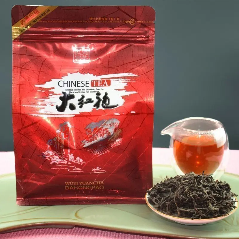 

New Chinese Da Hong Pao Tea Big Red Robe Oolong Tea Outer Bag May Change Green Wuyi Rougui Tea Dahongpao Black tea