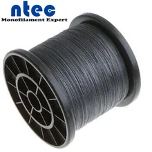 Серая леска 500 м 4 нити PE плетеная рыболовная леска