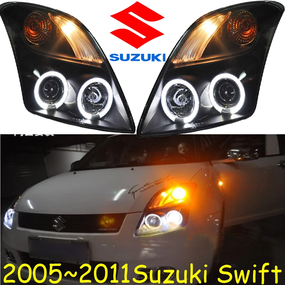 car styling,Swift headlight,20102015,Free ship!I chrome,Swift fog,LED