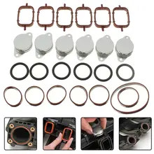 1 Satz Swirl Klappe Blank Bungs Mit Ansaugstutzen Dichtungen Für BMW/E38/E39 E46/E53