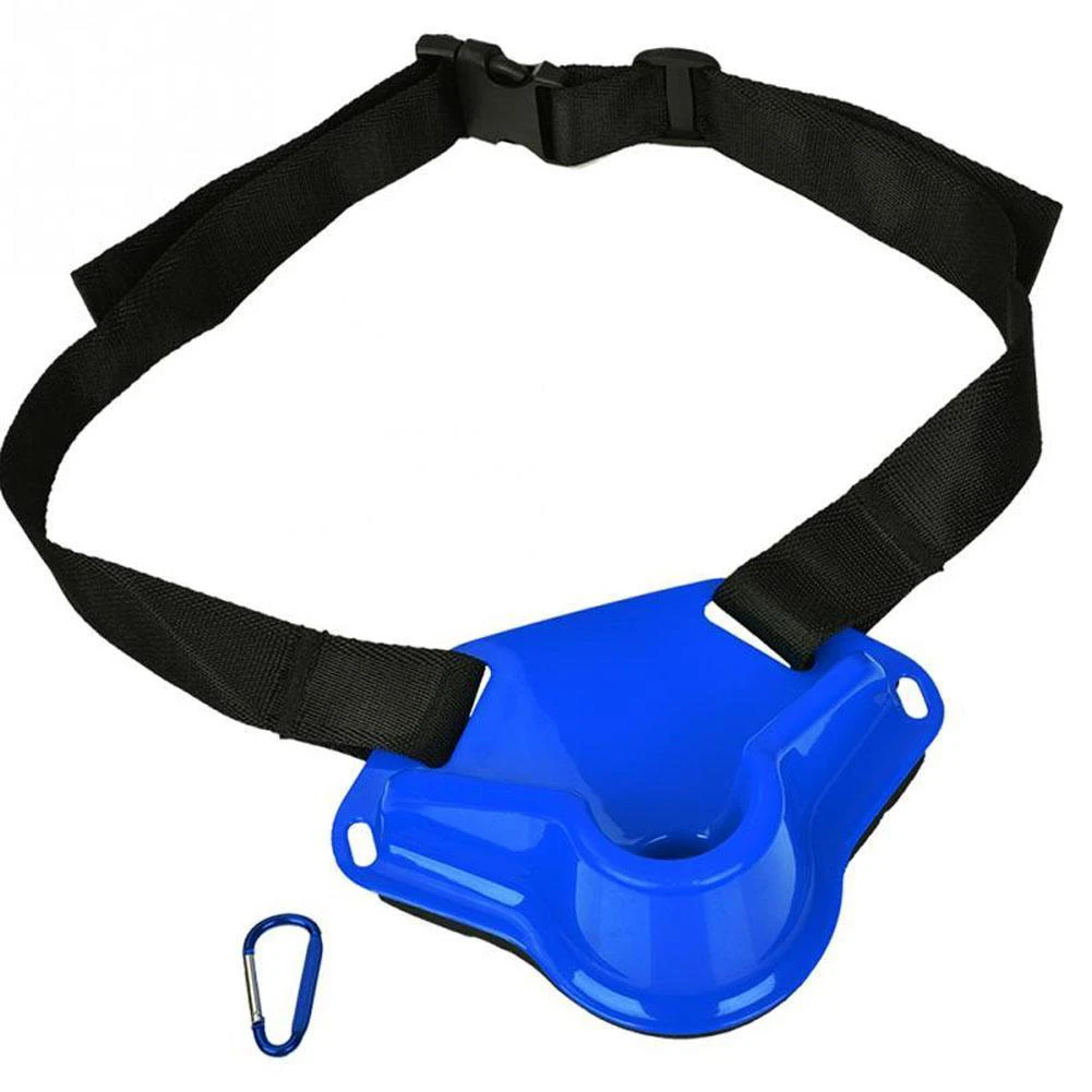 

ABS Sponge Fishing Rod Holder Adjustable Belt Lightweight Rock Boat Sea Jigging Tackle Stand Waist Support Pole Outdoor