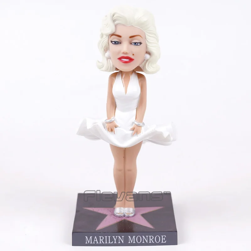 

Marilyn Monroe Bobble Head Doll Vinyl Action Figure Collection Toy Doll 17cm with Retail Box