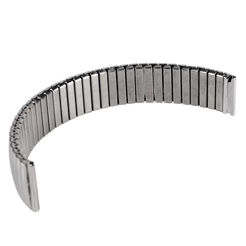 18mm Watchband Metal Replacement Silver Bracelet Flexible Stainless Steel Watch Band Strap Expansion Men Women 1 18mm Watchband Metal Replacement Silver Bracelet Flexible Stainless Steel Watch Band Strap Expansion Men Women 3