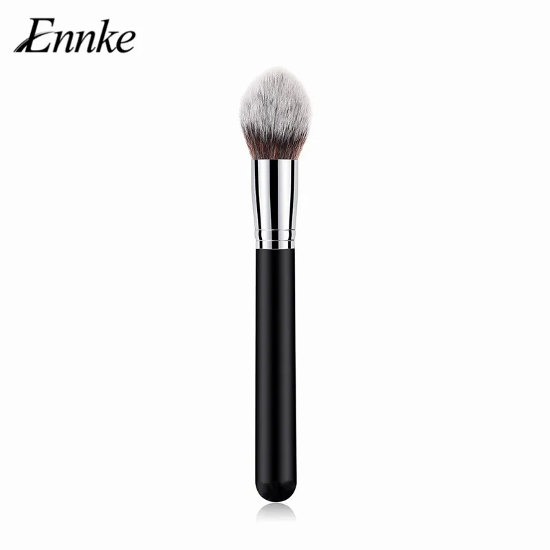 

ENNKE 1 Pcs Flame Shape Makeup Brush Contor Nose Shadow Blush Blusher Foundation Powder Highlighter Cosmetic Tool
