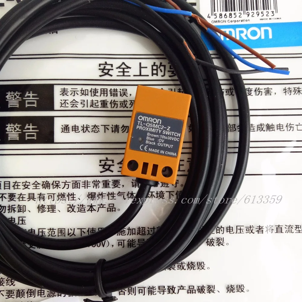 

2PCS TL-Q5MC1-Z TL-Q5MC2-Z TL-Q5MB1-Z NPN/PNP NO/ NC Omron Proximity Switch Inductive Sensor 3 Wire DC10-30V 100% New Original