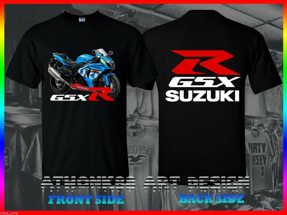 

2019 Motorcycle Motorrad Gsxr 1000 T-Shirt Suz Gsxr Men Brand Famous Clothing Men T-Shirts Cotton Plus Size Make Your Own Shirt