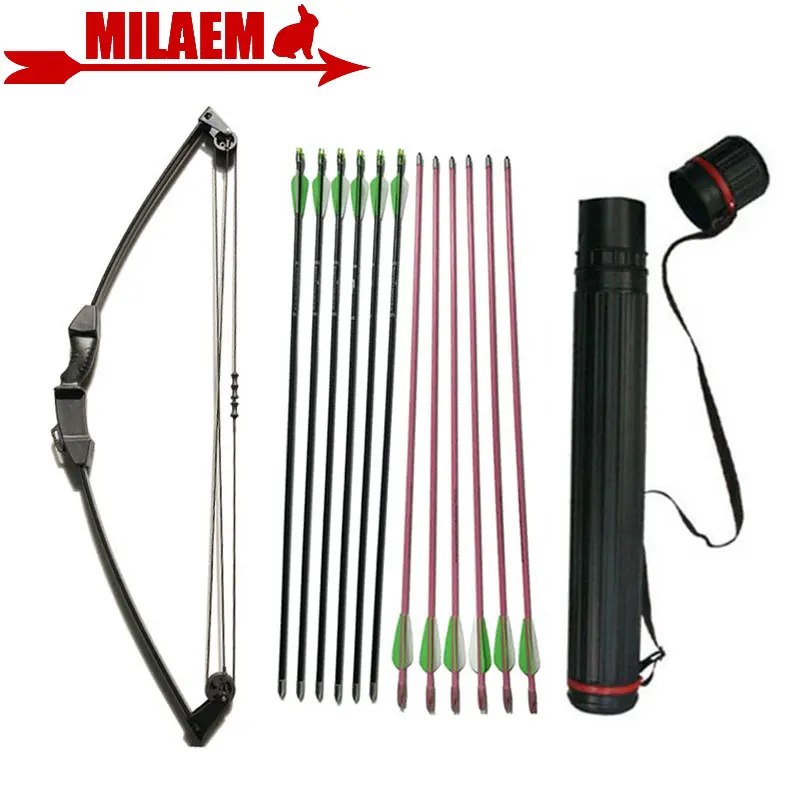 

12lbs Archery Children Bow And Arrow Kids Boy Set Gift For Game Bow Shooting Hunting Archery Accessory