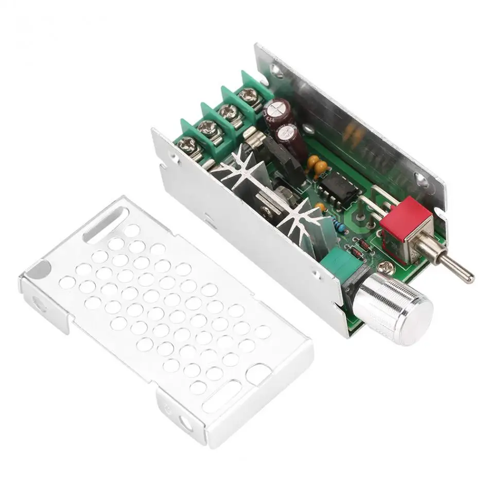 12-40V DC Motor Governor Brushed Motor Variable Speed Control PWM Controller CW/CCW Switch Speed Regulator Snelheidsregelaar