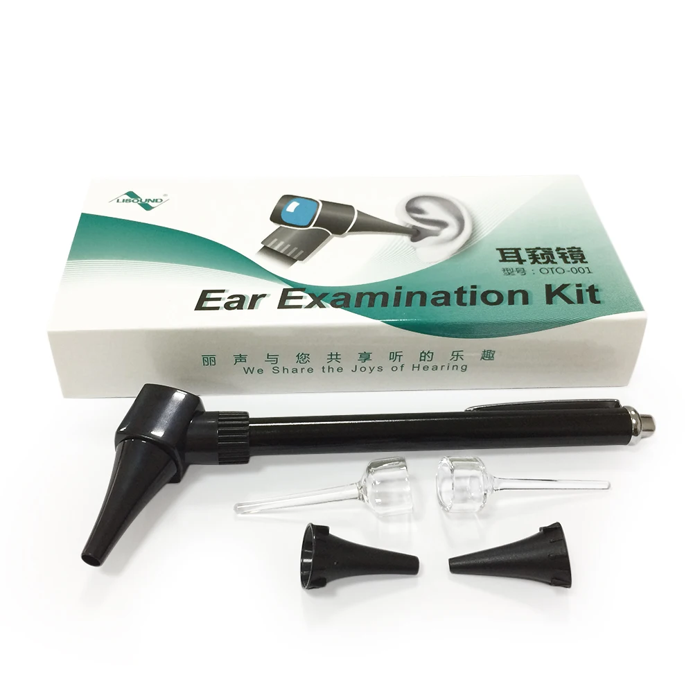 

Ear Care Otoscope Medical Use Ear Oftalmoscopio Otoscopy Lisound Pen Style LED Light Hearing Aid Dispensers' Tool