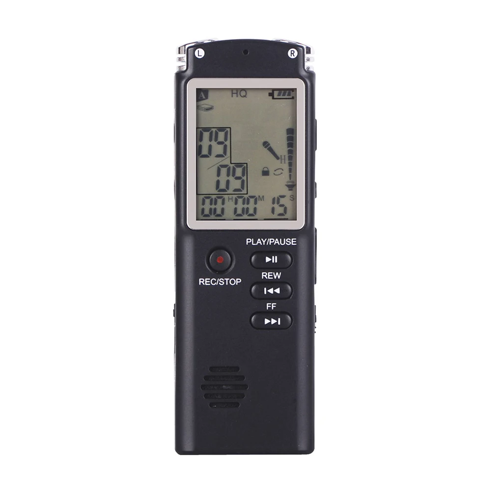 

T60 Professional Voice Recorder 8GB/16GB/32GB USB Large Time Display Screen HD Noise Reduction Super Long Recording Device