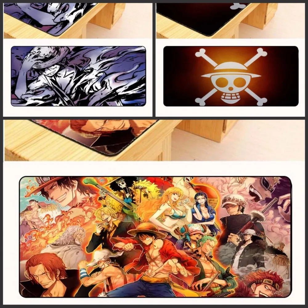 

Yuzuoan One Piece Silhouette Pad to Mouse Notbook Computer Mousepad High-end Gaming Mouse Pad Gamer to Popular Laptop Mouse Mat