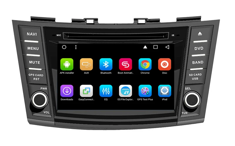 Discount Free Shipping 7" Android 6.0 Car DVD for Suzuki swift 2012 2013 2014 Car Radio GPS navigation stereo headunit tape recorder 18
