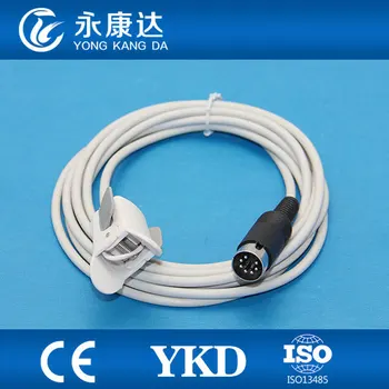 

Reusable Schiller spo2 sensor for pediatric finger clip, Nellcor module, 7pin/3m