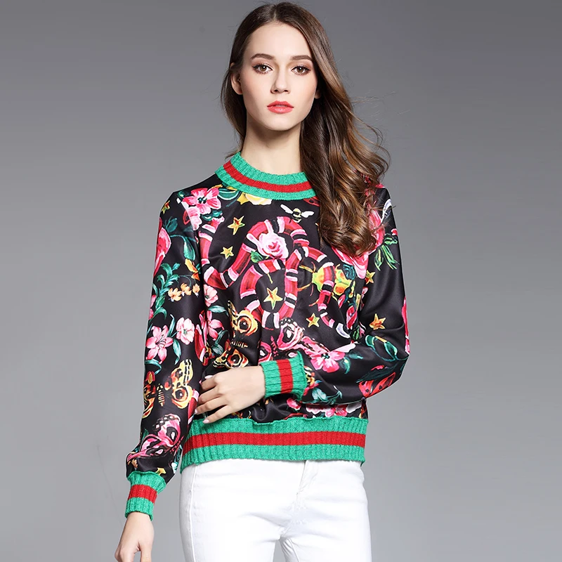 Buy Knitted Sweater Pullover Women 2017 Spring Autumn