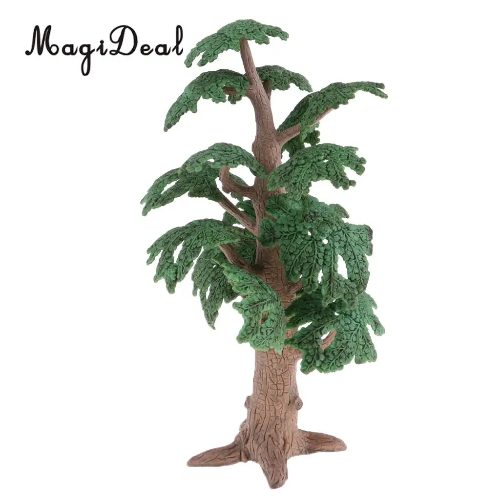 Simulation Pine Trees Mini Bonsai Coco Pine Ancient Cycad Tree Micro Landscape Cypress for Diorama Scenery Toys