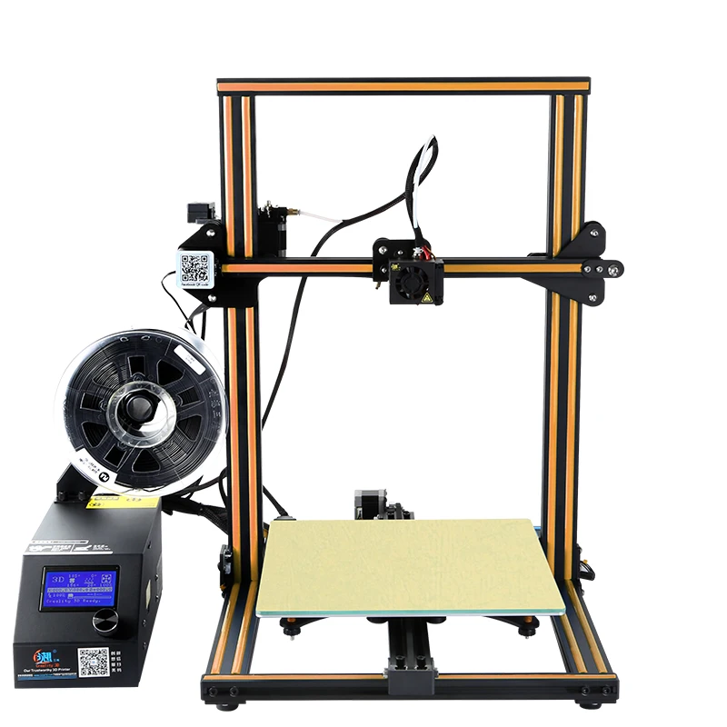 3D принтер набор для самостоятельной сборки prusa i3 большой размер печати 300*300*400 мм