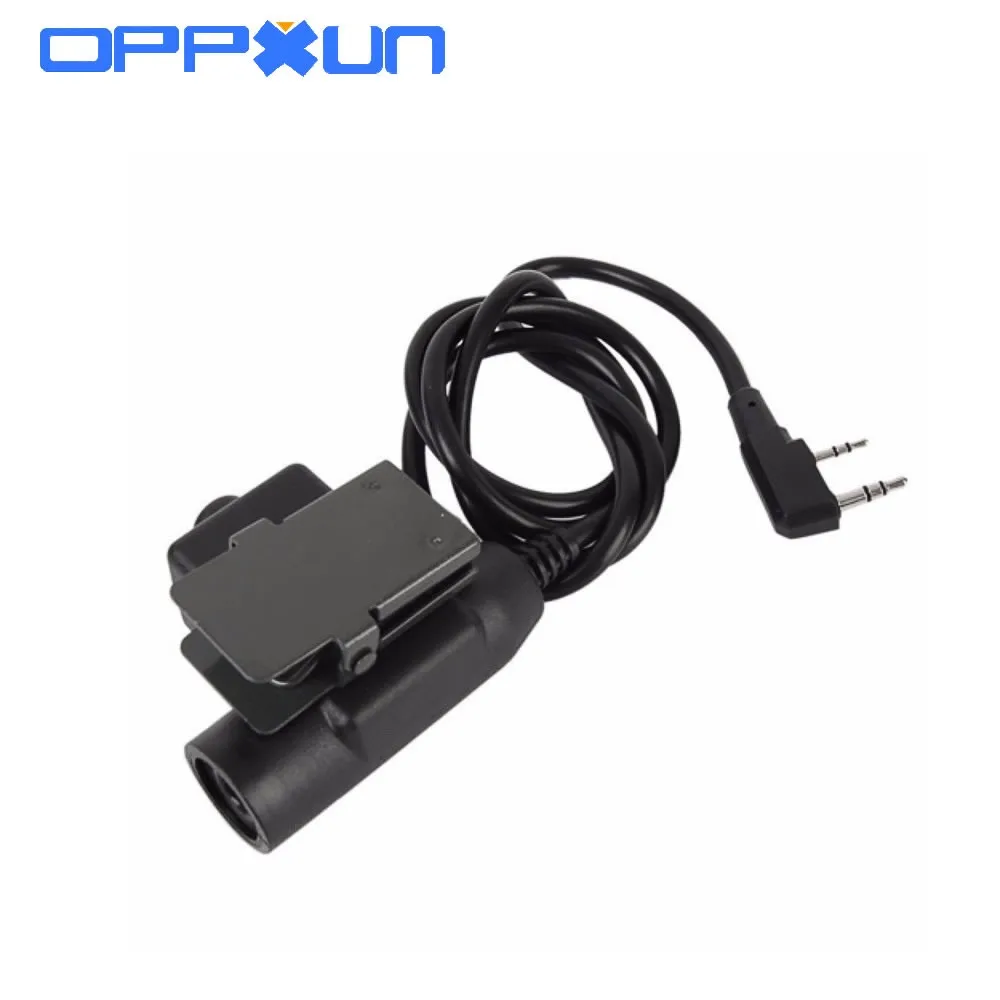 

OPPXUN HD01 Z Tactical Bowman Elite II Headset with U94 PTT for BaoFeng UV-5R GT-3 UV82 BF-888S BF-F8+ Retevis H777 RT-5R Radios
