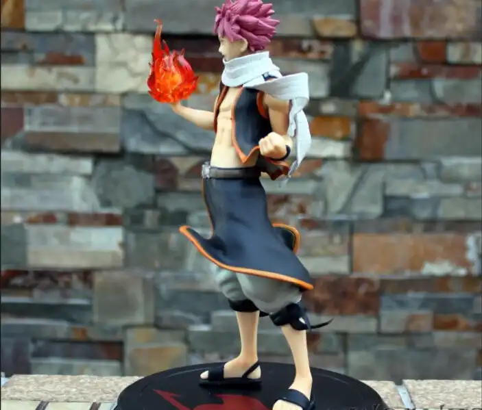 Fairy Tail Figure Toys 220mm Pvc Etherious Natsu Dragneel - 