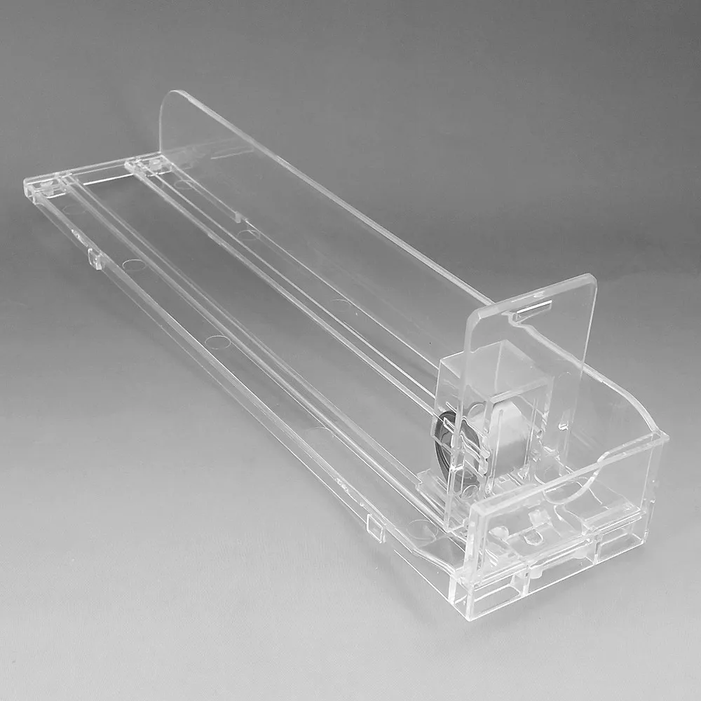 

Unibody Single Plastic Supermarket Shelf Rack Cigarettes Products Automatic Refill Pushing Pusher System in Retail Stores 500pcs