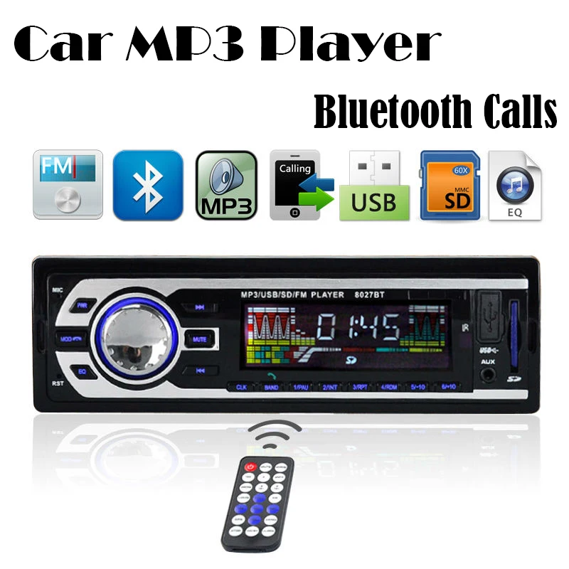 Som Automotivo Autoradio Audio Player 1 DIN Car Radio Kits Stereo FM