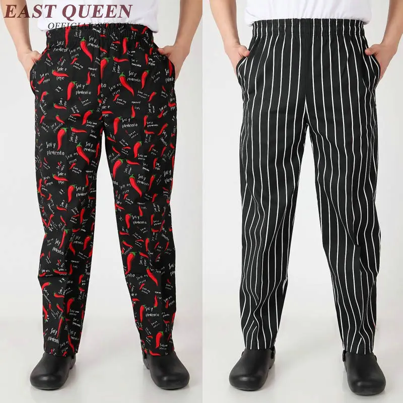 Chef pants Restaurant Uniforms pants Kitchen Trouser Chef Food Service Working Pants KK1805 H
