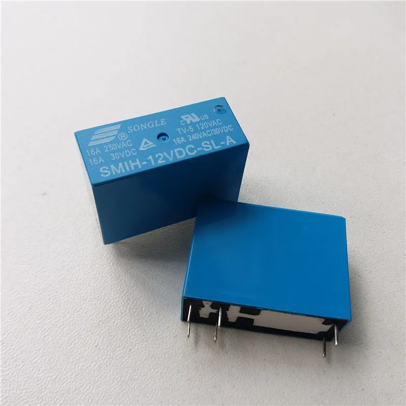 8 шт. реле SMIH 05VDC SL A 12VDC 250В 16А 6 pin 5В/12В/24В DC реле|Реле| |