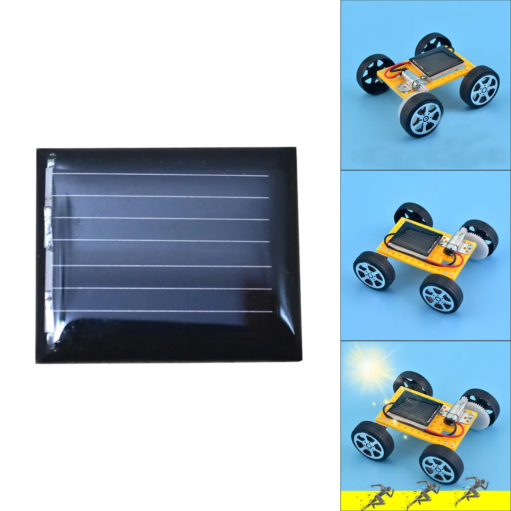 Детские игрушки 2020 DIY Mini 30x25 мм 1 в Power солнечные элементы панели для мини солнечной