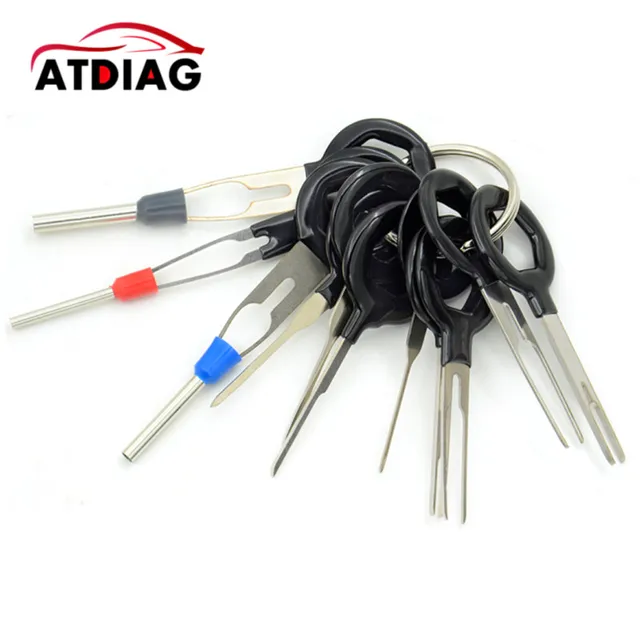 Cables para placas de circuitos, arnés, Terminal de extracción, Conector de selección, Pin de crimpado, aguja trasera conjunto de herramientas de extracción Cables para placas de circuitos, arnés, Terminal de extracción, Conector de selección, Pin de crimpado, aguja trasera conjunto de herramientas de extracción