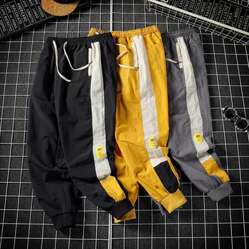 

Slim Men Male Trousers New Classic Fashion Hip Hop Thin Summer Sweatpants Joggers Casual Tactical Pants Comfortable Quick Drying