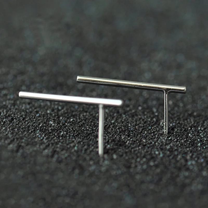 

Fashion 925 Sterling Silver Line Earrings for Women Brincos Pendientes Wedding Jewelry