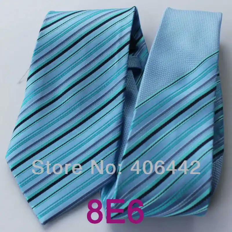 Coachella Lazos Contraste Corbata Camisas Azulturquesa De Boda Para Vestir Tejido Rayas Azul Cuello Formal Nudo Normal Hombres 7bf6gyY