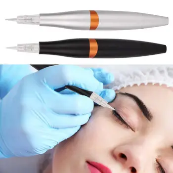 

Tattoo Machine Rotary 2 Colors Micro-blading Pen Anti-silp Design Eyebrow Eyeliner Lip Manual Tattoo Pen Tool US Permanent