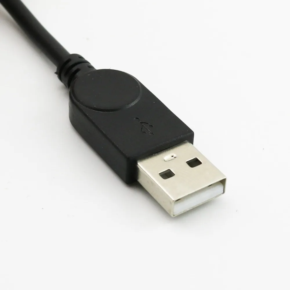 20x мини-usb Папа+ USB 2,0 папа к USB 2,0 Мужской кабель для зарядки и передачи данных Шнур 50+ 20 см