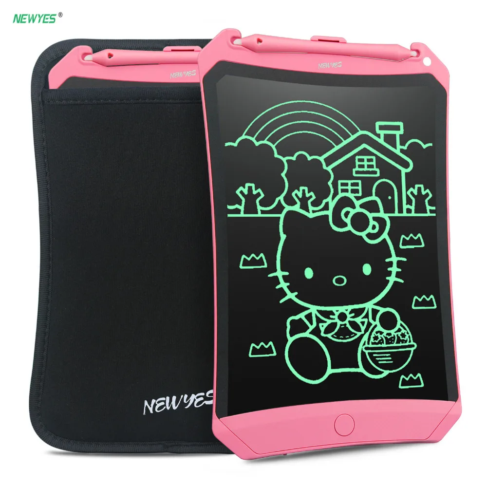 

NEWYES 8.5" Robot Drawing Toys Tablets Portable Writing E-writer board Children Kids Drawing Board gift with bag