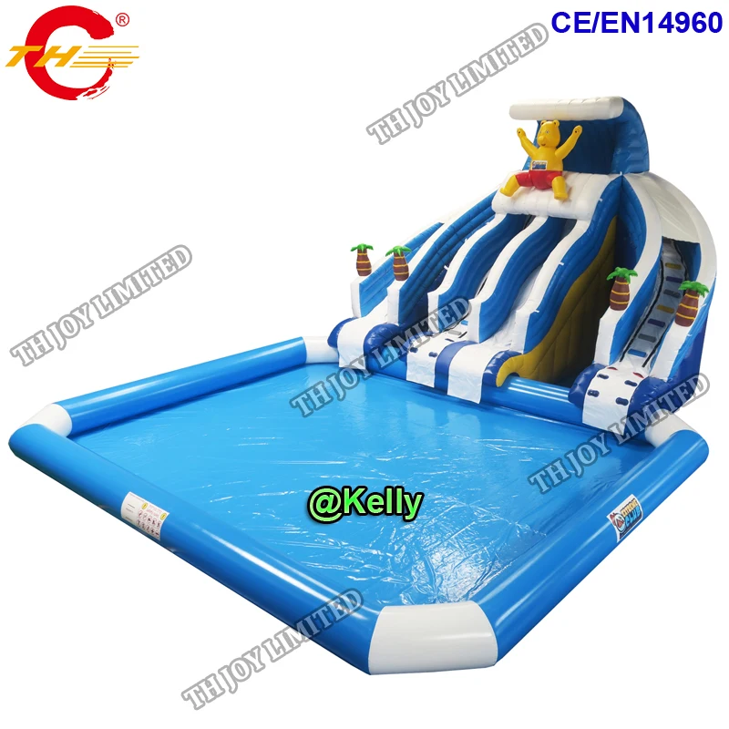 

free shipping to sea port commercial inflatable aqua park for sale, big inflatable water slide big swimming pool amusement park