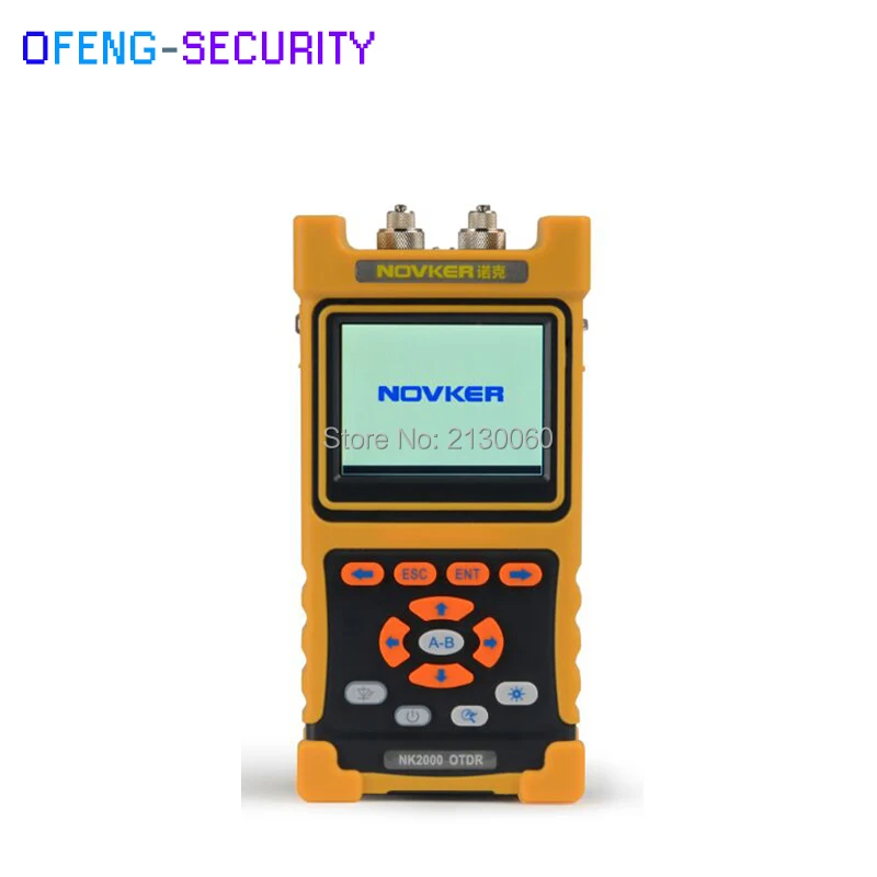 

NK2000 OTDR Handheld Optical Time Domain Reflectometer Touch Screen SM Built-in 2MW VFL 1310nm/1550nm 28/26dB,70km~80km