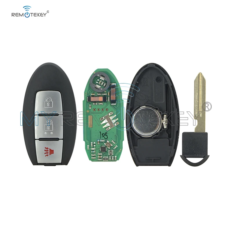 Умный Автомобильный ключ Remtekey S180144105 для Nissan Rogue 2016 2017 2018 3 кнопки 433 МГц 4 а|Ключ от