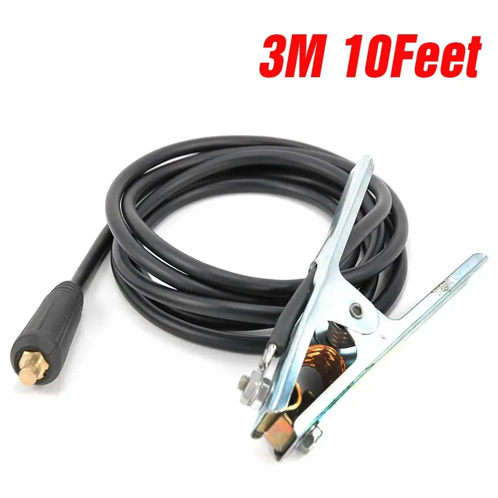 300A Groud spawanie kabel uziemiający zacisk zaciskowy do spawania mig tig spawacz łukowy 3 M/kabel 10-25 wtyczka uchwyt spawalniczy spawanie lutowanie dostaw narzędzie 300A Groud spawanie kabel uziemiający zacisk zaciskowy do spawania mig tig spawacz łukowy 3 M/kabel 10-25 wtyczka uchwyt spawalniczy spawanie lutowanie dostaw narzędzie
