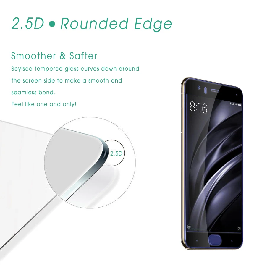 Seyisoo Brand Tempered Glass For Xiaomi Mi6 (11)