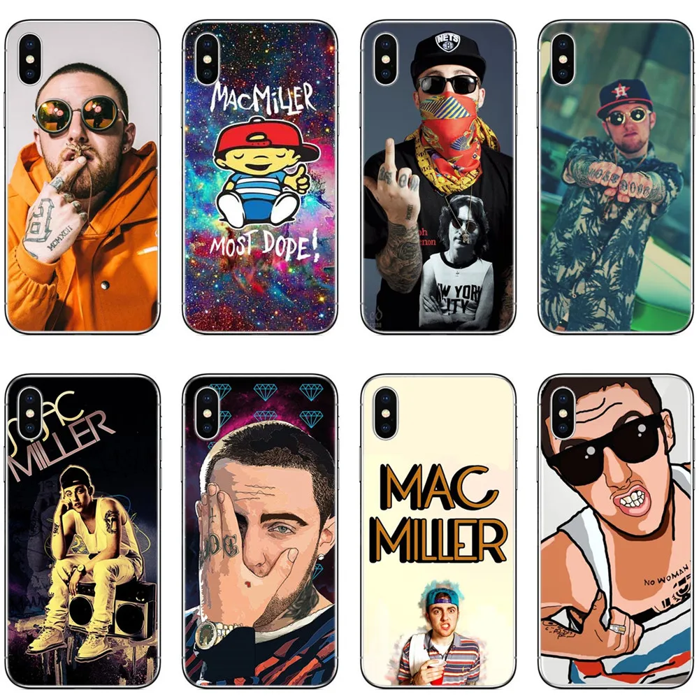 

Macs Miller Memories Case Hard PC Phone Case For iPhone X Rapper Case Back Covers For iPhone 5 5s SE 6 6SPlus 7 8 Plus XR XS MAX