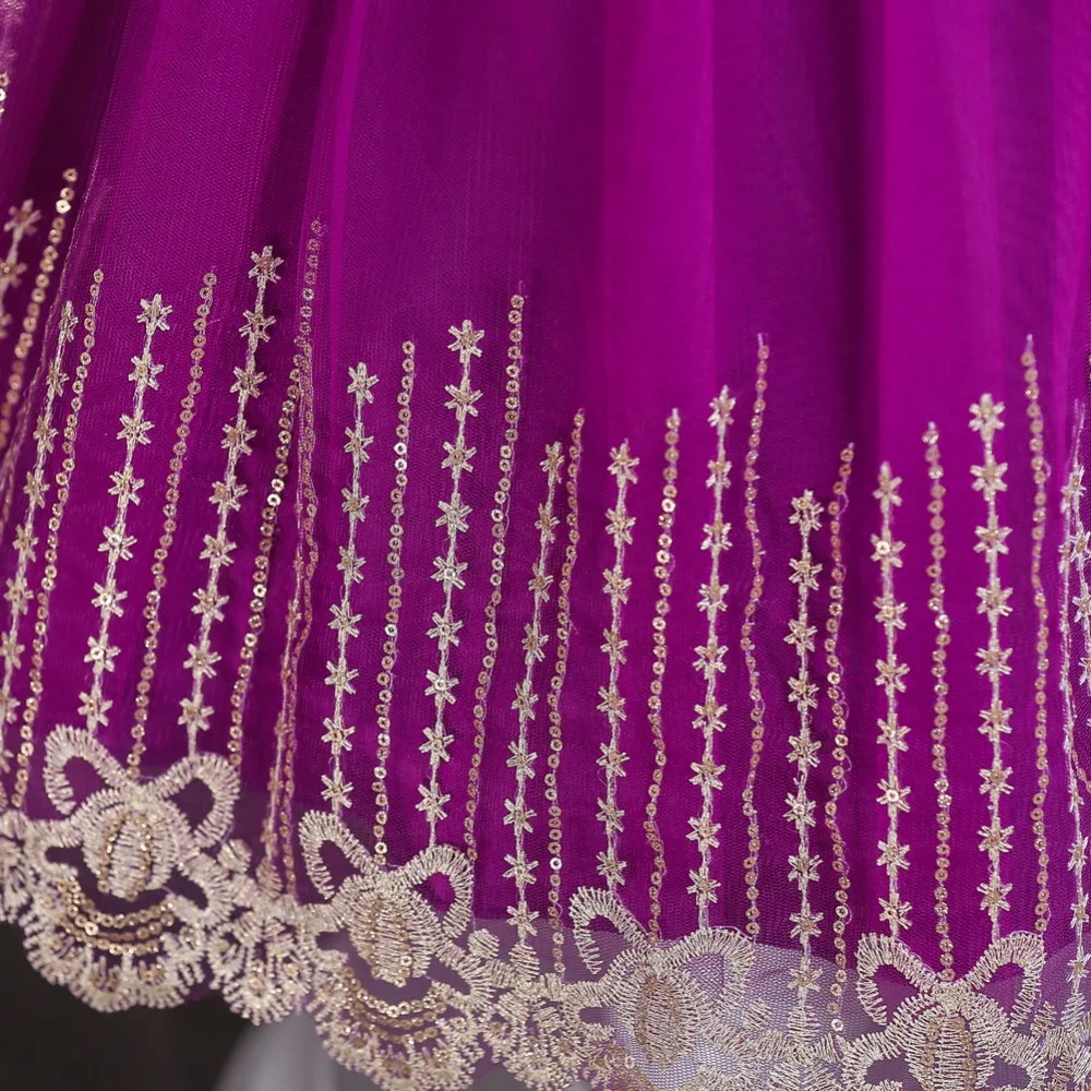 JaneyGao для девочек в цветочек платья для Свадебная вечеринка элегантный для маленьких девочек вечернее платье с кристалл принцесса Платья